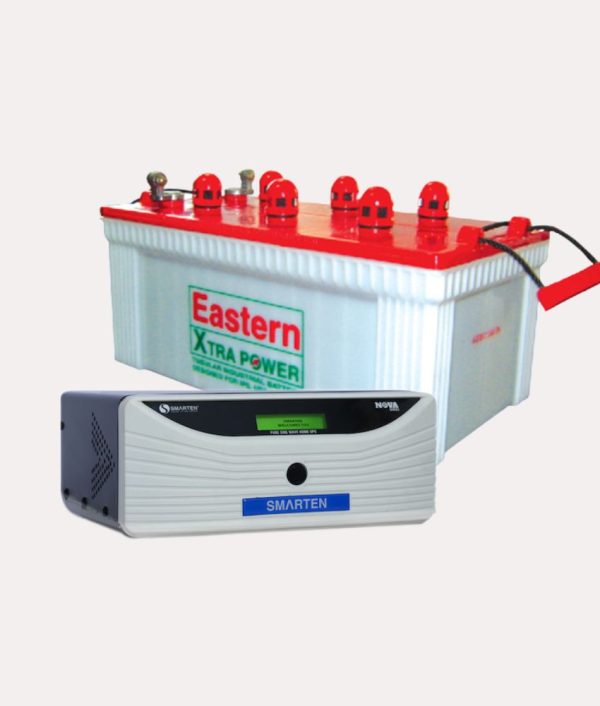 Smarten 1100VA IPS With Eastern 200Ah Battery Complete Set