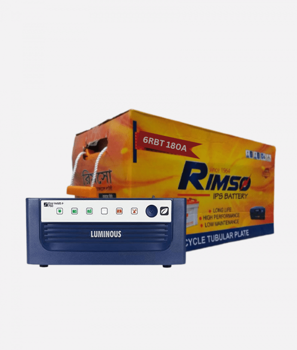 Luminous-Eco-Watt-700-Rimso-180Ah-Battery