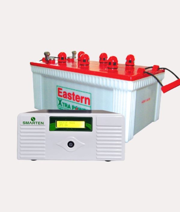 Smarten 500VA IPS Package With Eastern 120Ah Tubular Battery