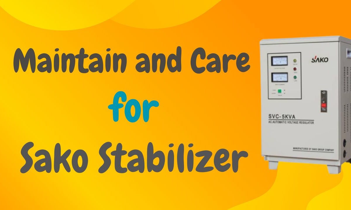 Maintain and Care for Your Sako Stabilizer