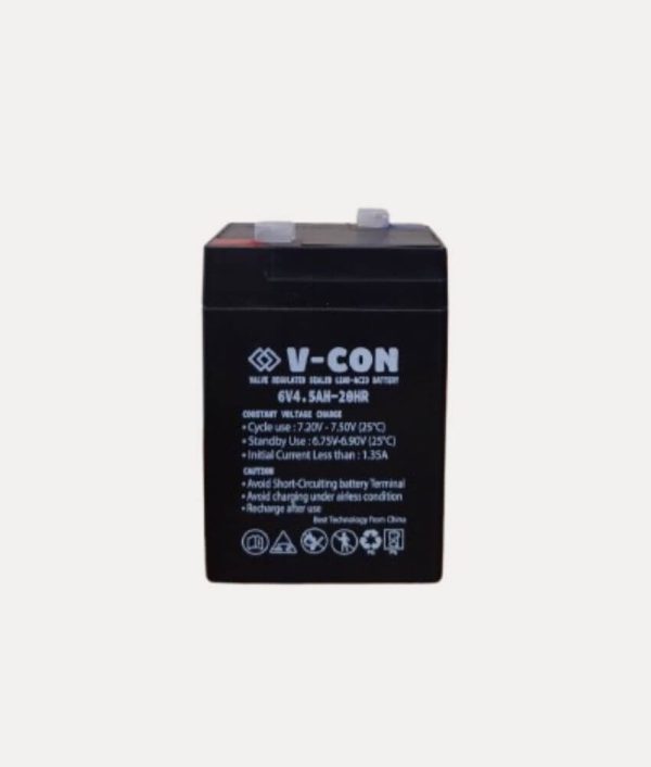 Vecon-6V-4.5Ah-Rechargeable-Battery-in-Bangladesh