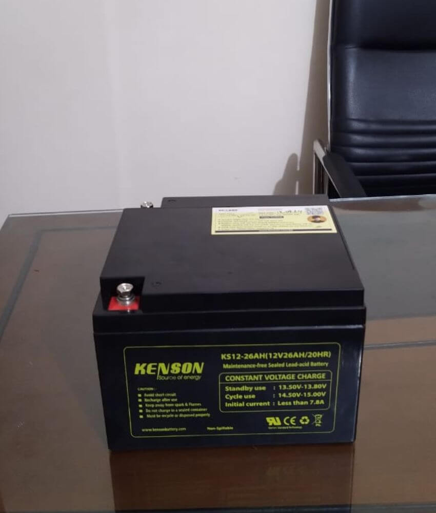 dimensions-of-26Ah-Kenson-battery