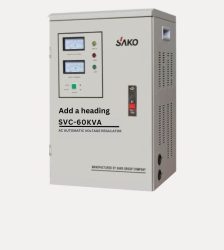 Sako SVC-60KVA Servo Voltage Stabilizer